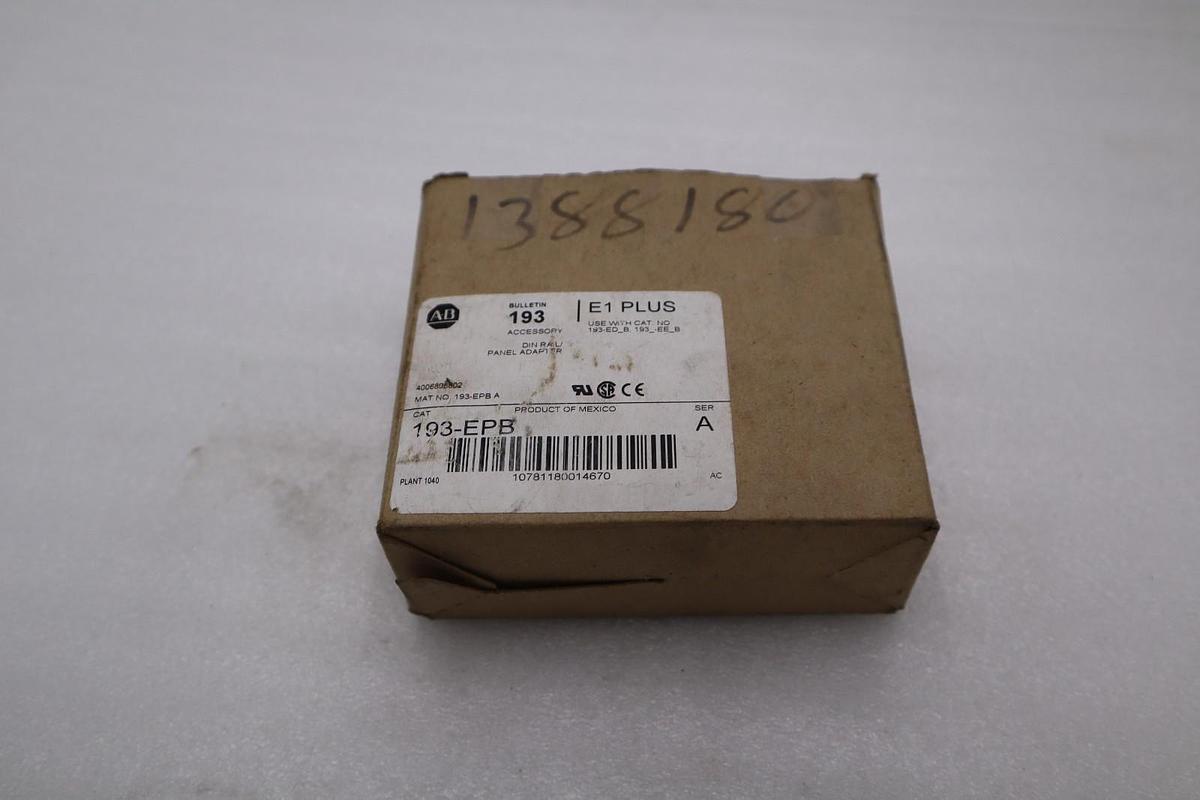 NEW Allen Bradley 193-EPB E1 PLUS STOCK H811A
