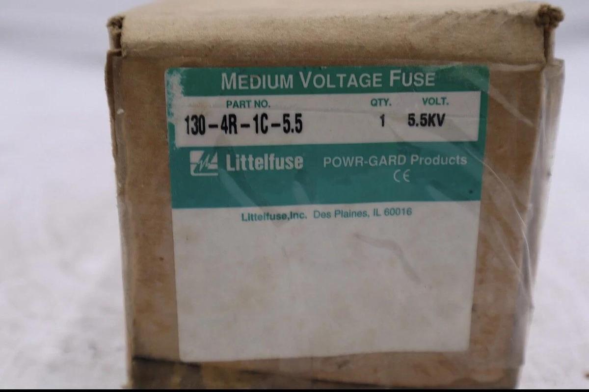 LITTELFUSE POWER-GARD 5.5KV FUSE 130-4R-1C-5.5W NEW IN BOX STOCK L-169