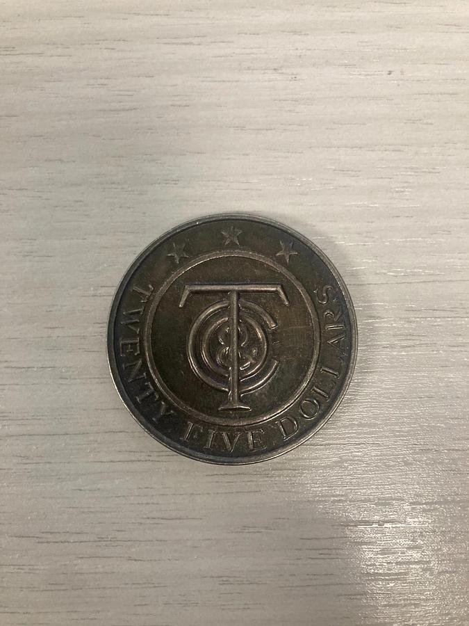 Used LOT OF 3 TIFFANY STERLING SILVER 25 DOLLAR COIN