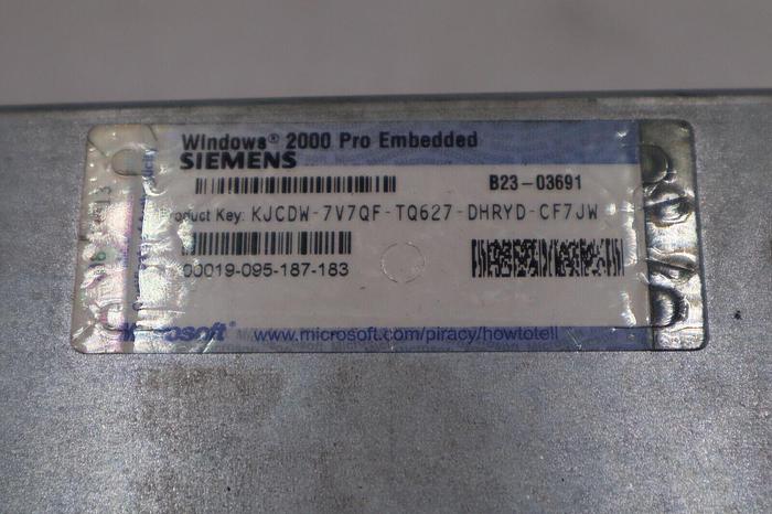 Used Siemens SIMATIC TOUCH PANEL 6AV7722-1BC10-0AD0 PC 670 STOCK 4780
