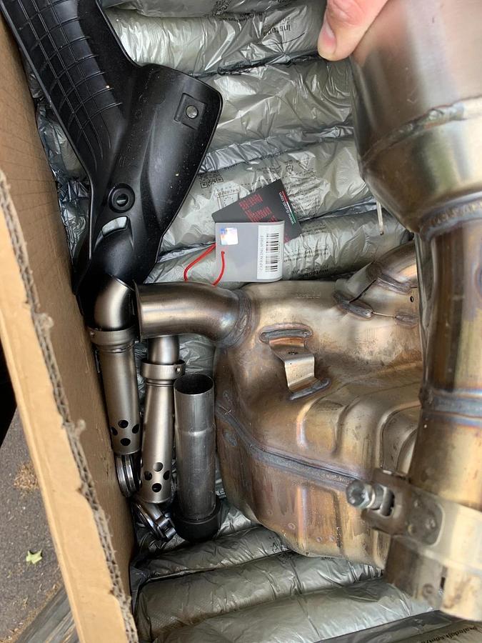 Used EXHAUST Only For 2022 ducati monster 937