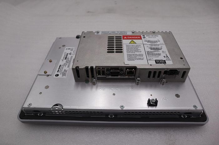 Used AB 2711P-RDT10C W/ 2711P-T10C4D1 PanelView Color Touch Display Module STOCK 4809