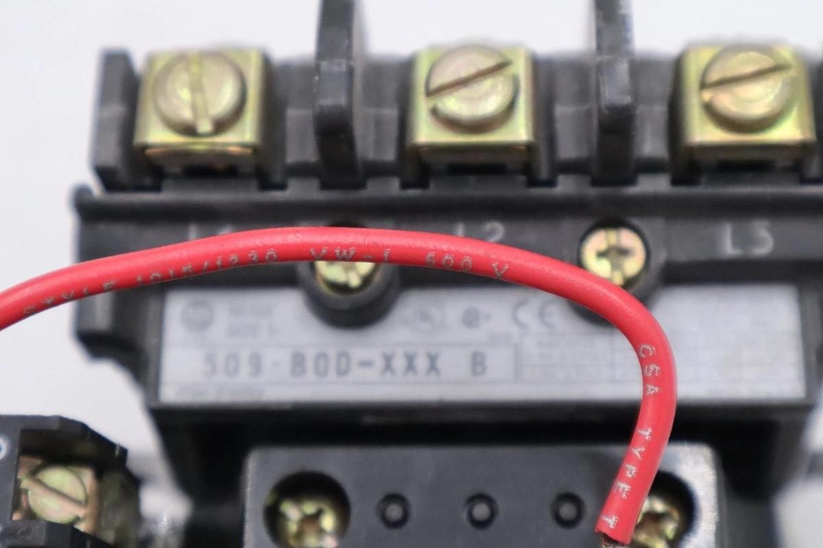 Allen Bradley 509-B0D-XXX Motor Starter 595-AB Contacts NEW OPEN BOX STK H1236