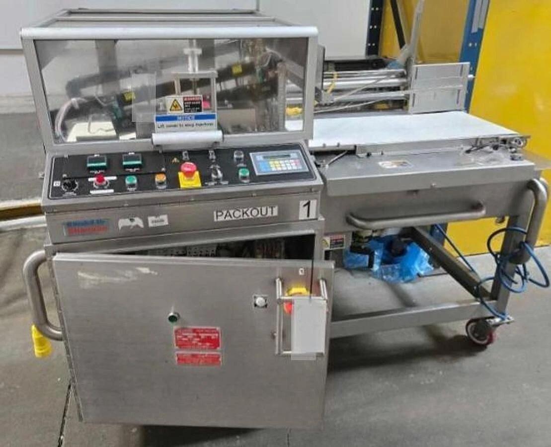 Used SHANKLIN A26A / A26ADA STAINLESS-STEEL AUTOMATIC L-BAR SEALER MANUFACTURED 2010