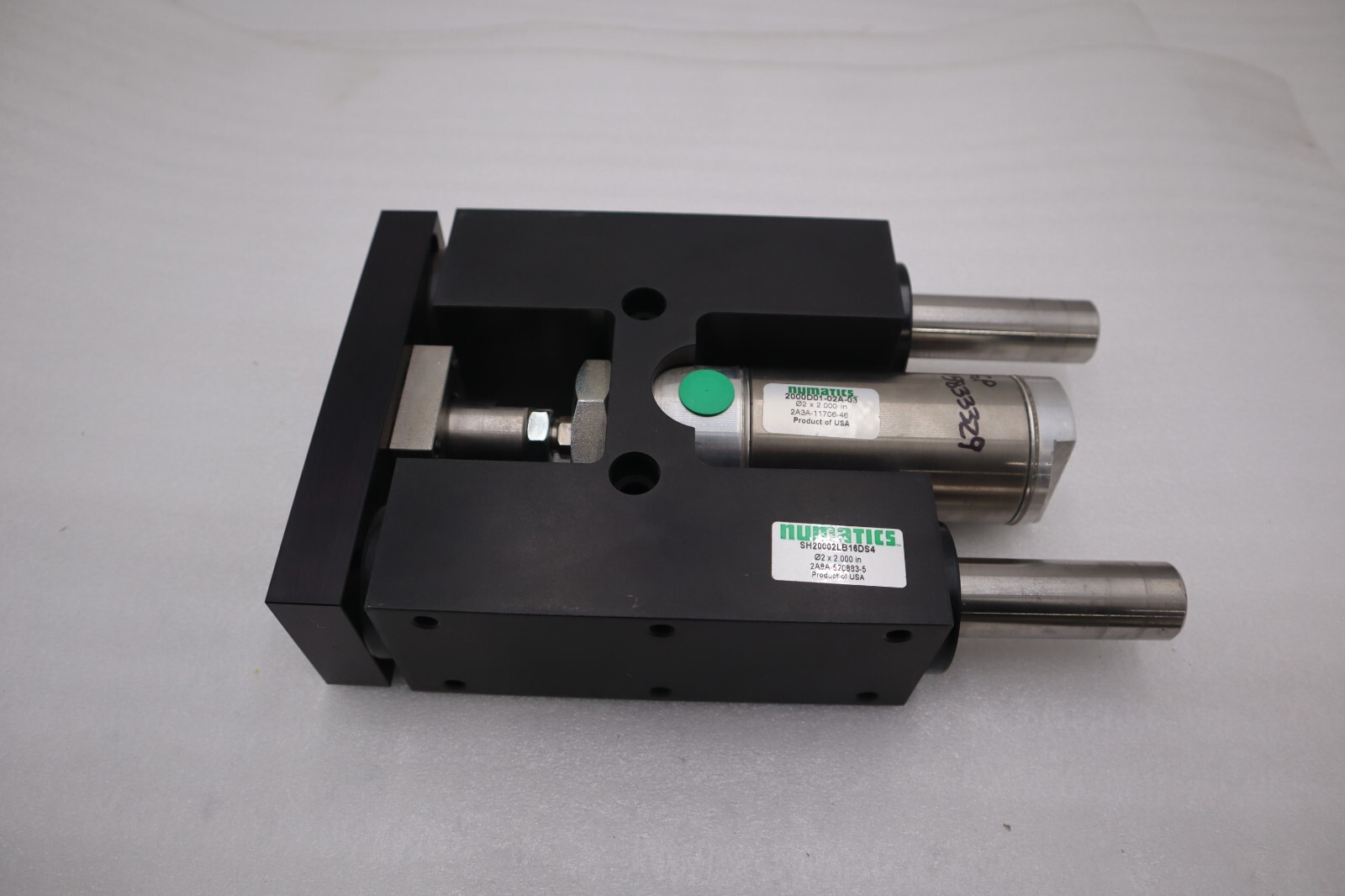 NEW ASCO SH20002LB16DS4 / 2000D01-02A-03 AIR CYCLINDER STOCK 1552-A