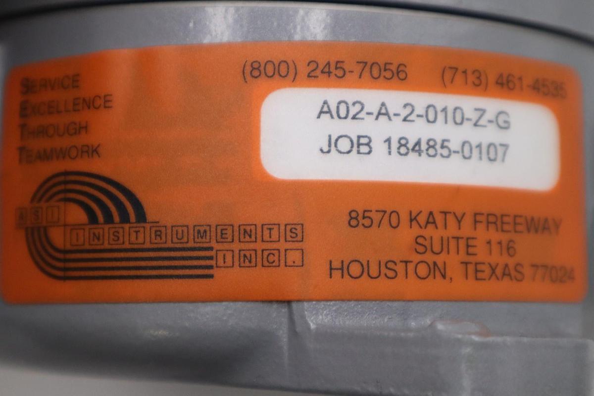 Used ASI A02-A-2-010-Z-G EXPLOSION PROOF NEMA 4 ENCLOSURE STOCK H1150