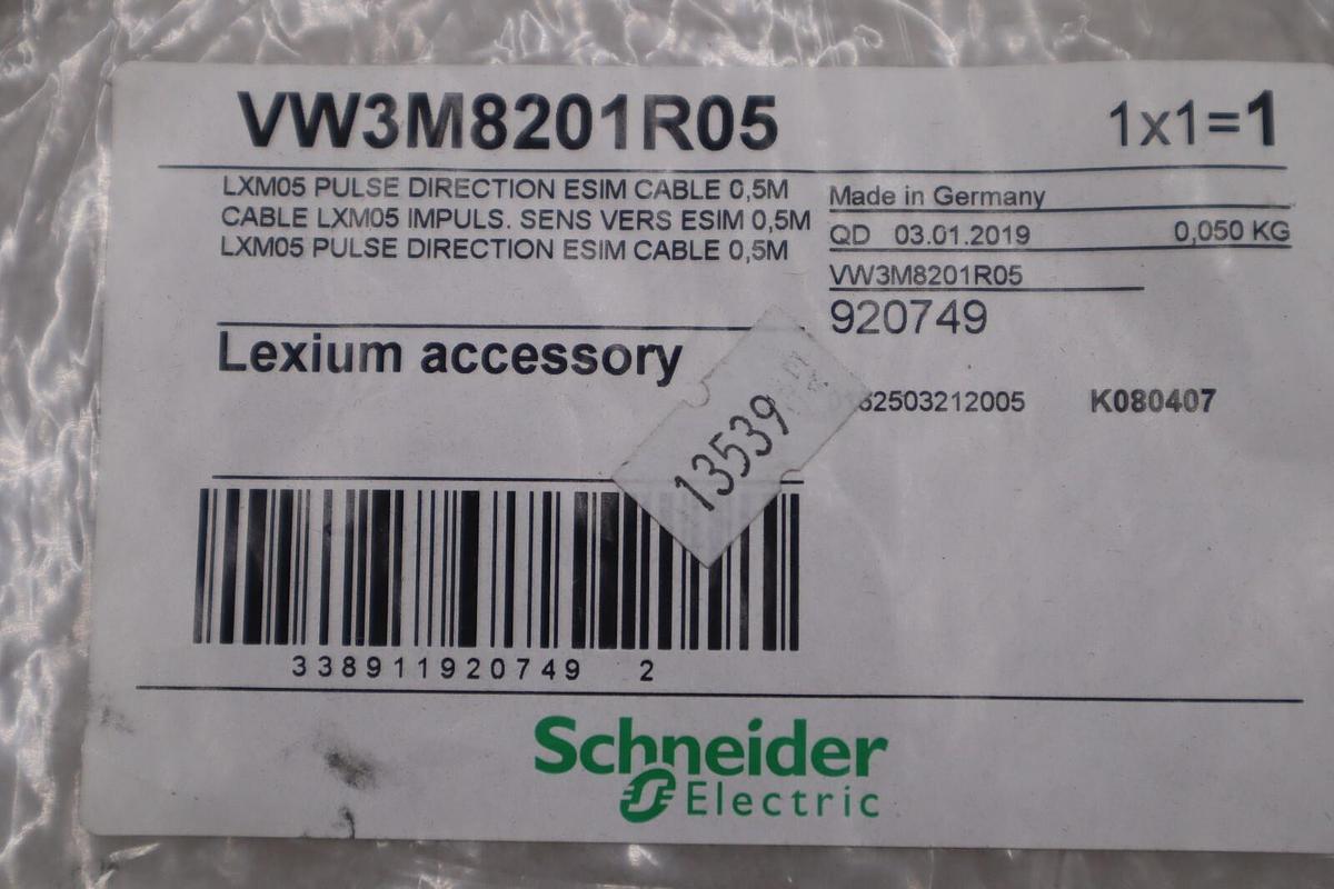 SCHNEIDER ELECTRIC VW3M8201R05 / VW3M8201R05 (BRAND NEW) STOCK K-3749
