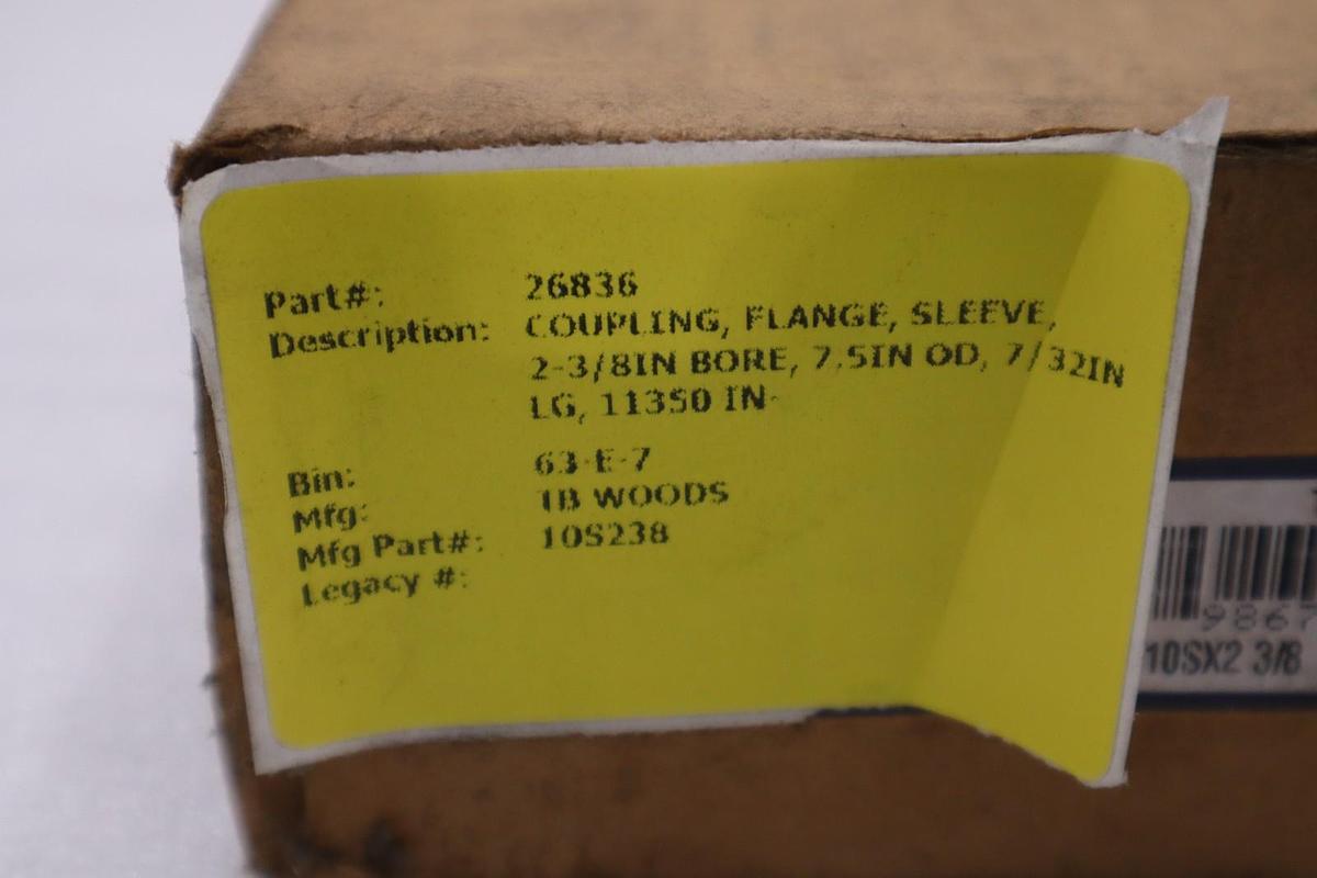 NEW TB WOODS - 10S238 SF Flange STOCK 4908CC