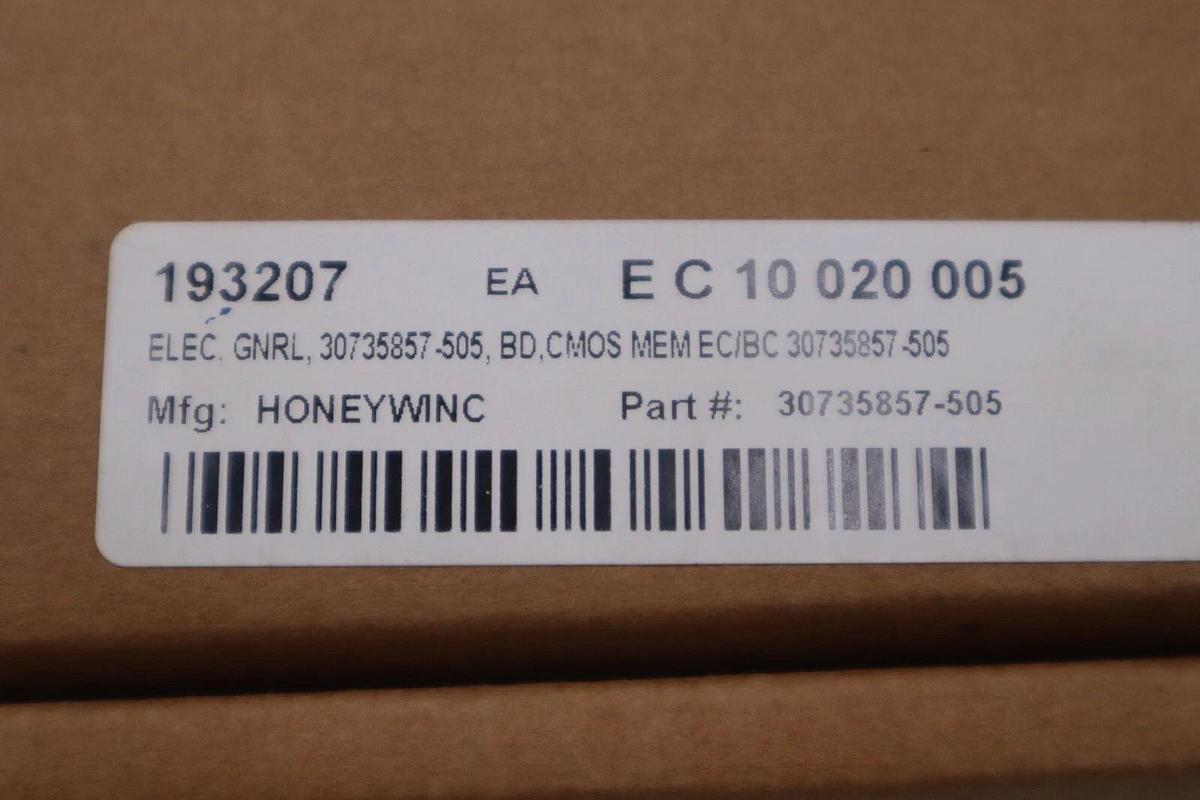 Used NEW IN BOX Honeywell 30735857-005 Memory Board STOCK G635