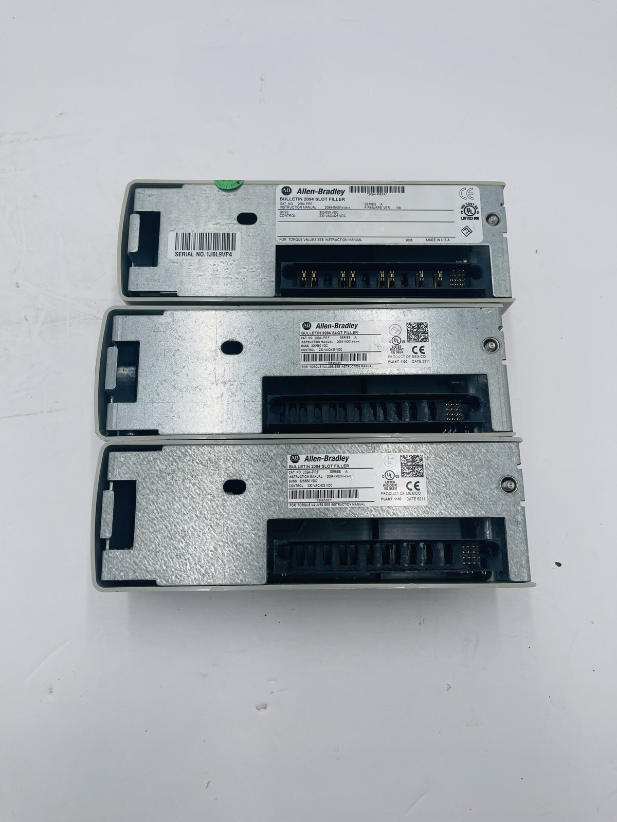 Used Allen Bradley Kinetix 6000 2094-PRF Ser A Slot Filler - Lot Of 10 #K-734