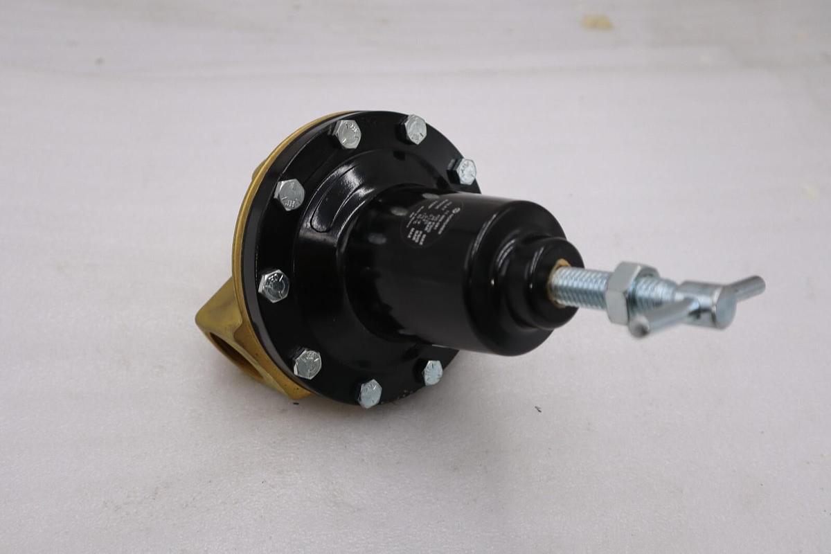 Used NEW OPEN BOX 11-009-081 Norgren Brass Water Pressure T Handle Regulator H1159