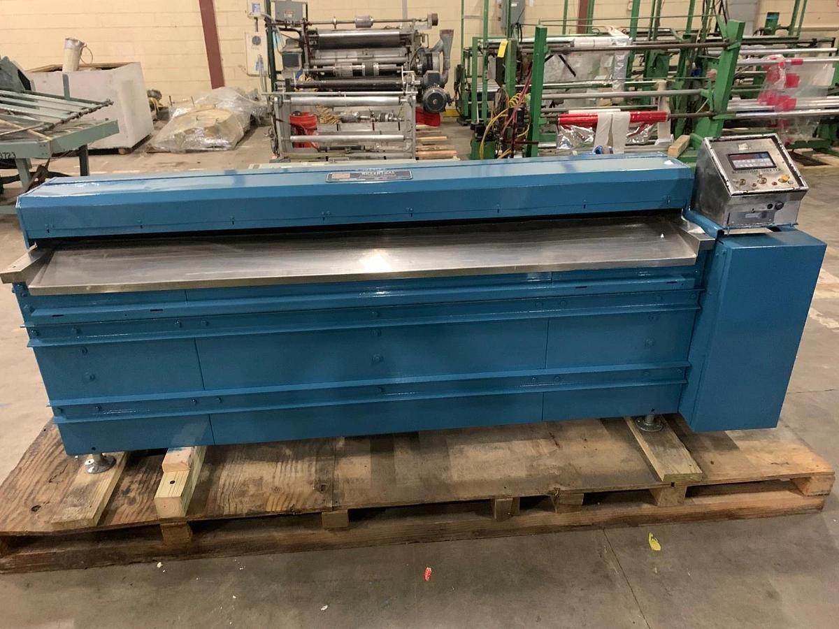 Used 84" ROSENTHAL SINGLE KNIFE GUILLOTINE SHEETER MODEL WA-S-7-HUB7TEVVAA