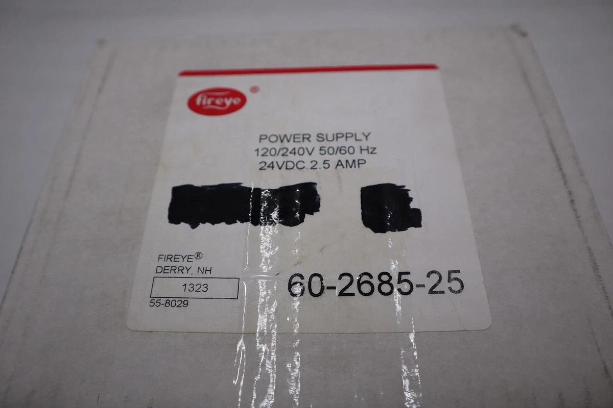 Used Fireye 60-2685-25 24VDC Power Supply NEW IN BOX STOCK 2919A