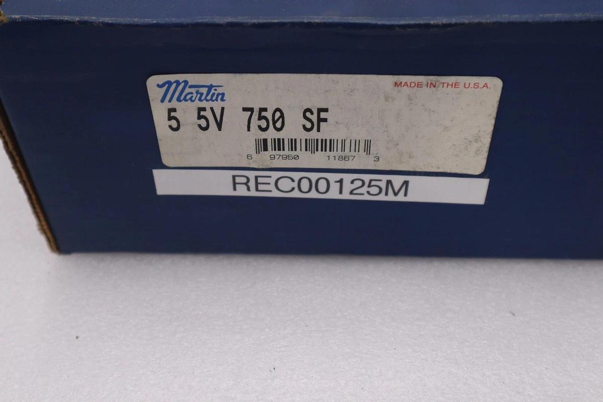 Used NEW Martin 5 5V 750 SF Sheave 55V750SF STOCK 3278A