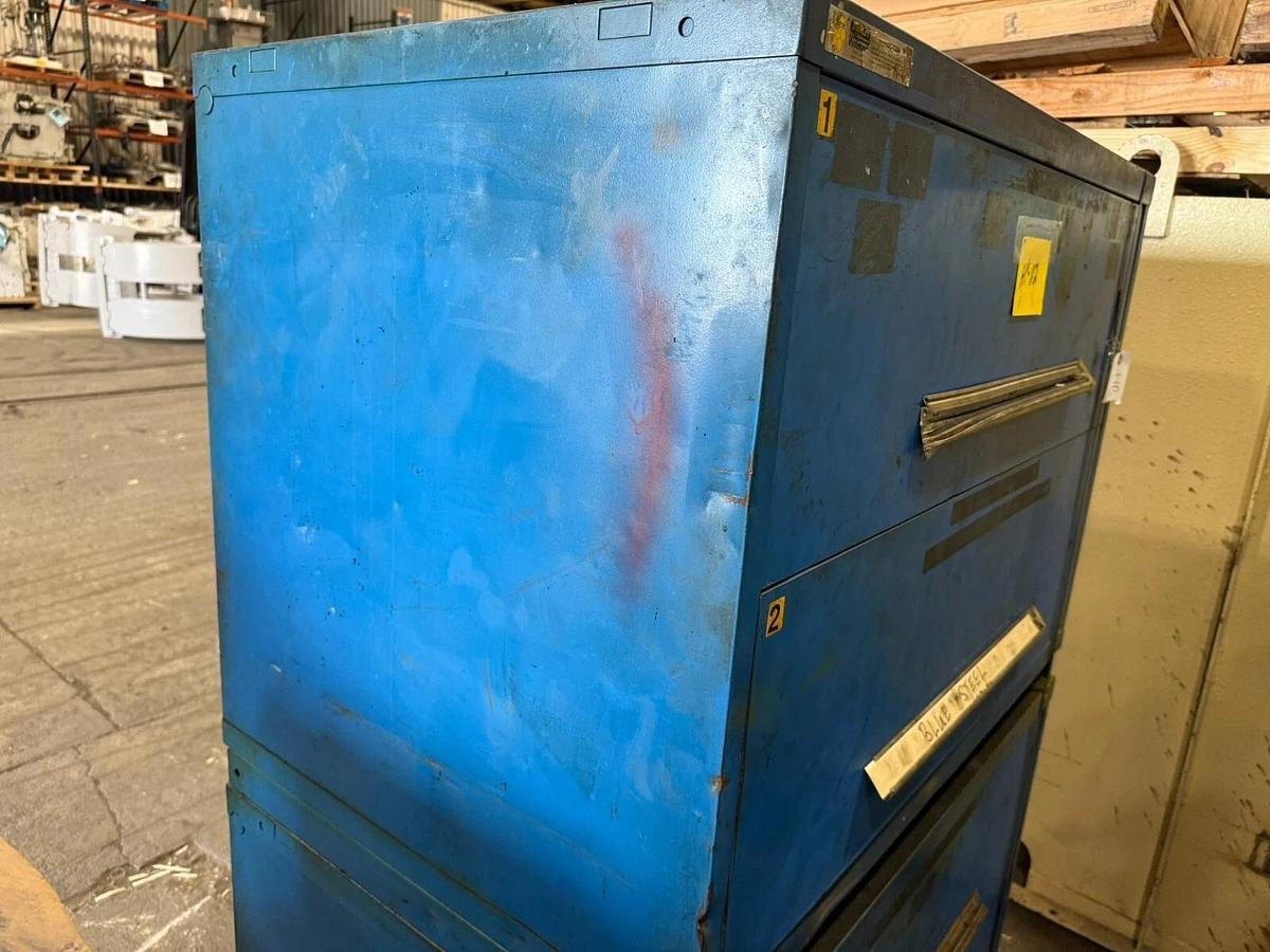 Used STANLEY VIDMAR CABINET TWO DRAWER STOCK HP-112