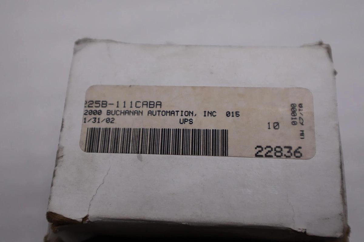 NEW OPEN BOX MAC VALVES INC 225B-111CABA VALVE STK H1312A