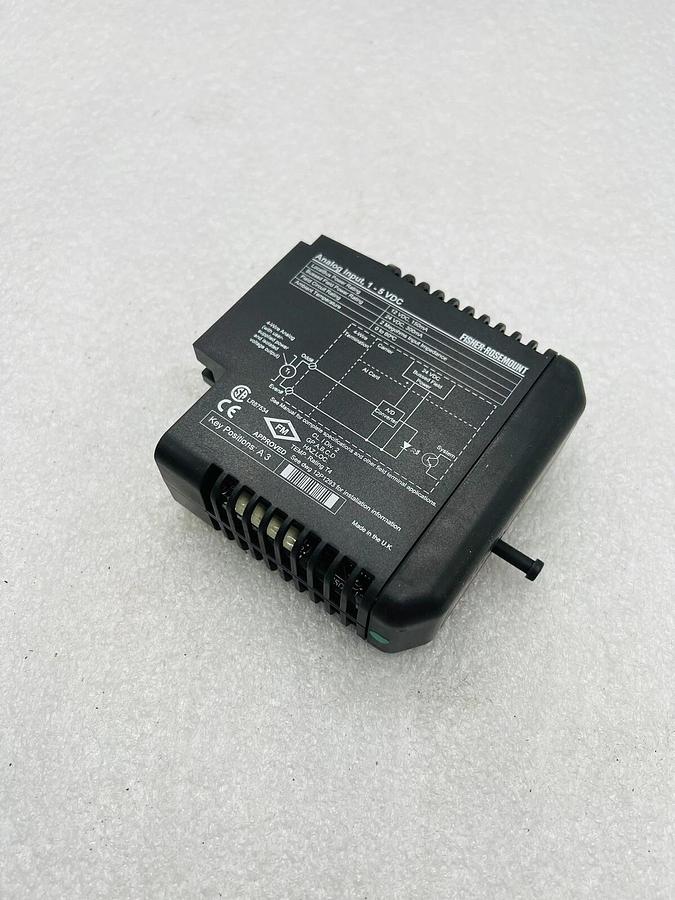 Used EMERSON DELTAV KJ3002X1-BD1 ANALOG INPUT 1-5 VDC #K-2531