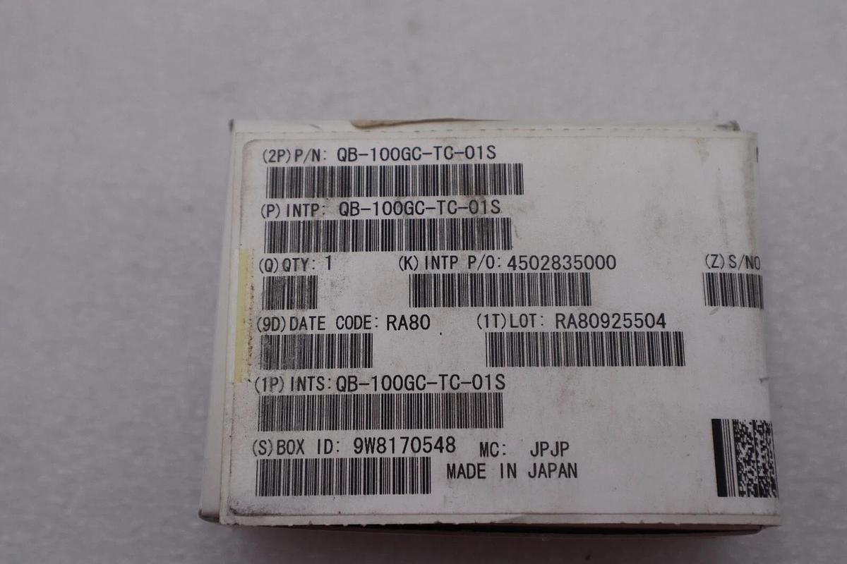 Used NEW NEC ELECTRONIC QB-100GC-TC-01S FREE SHIPPING STOCK #2707