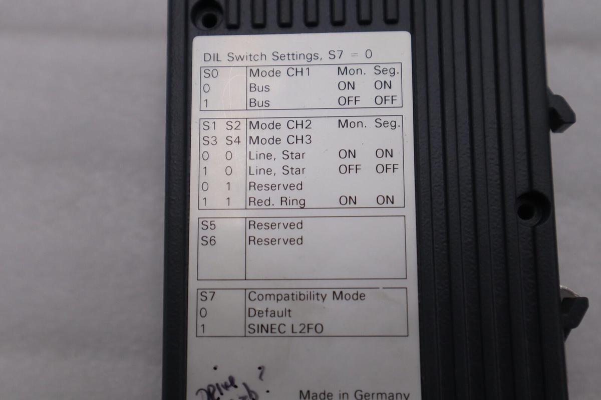 Used Siemens 6GK1502-3CB00 Simatic Net Profibus Stock L-357