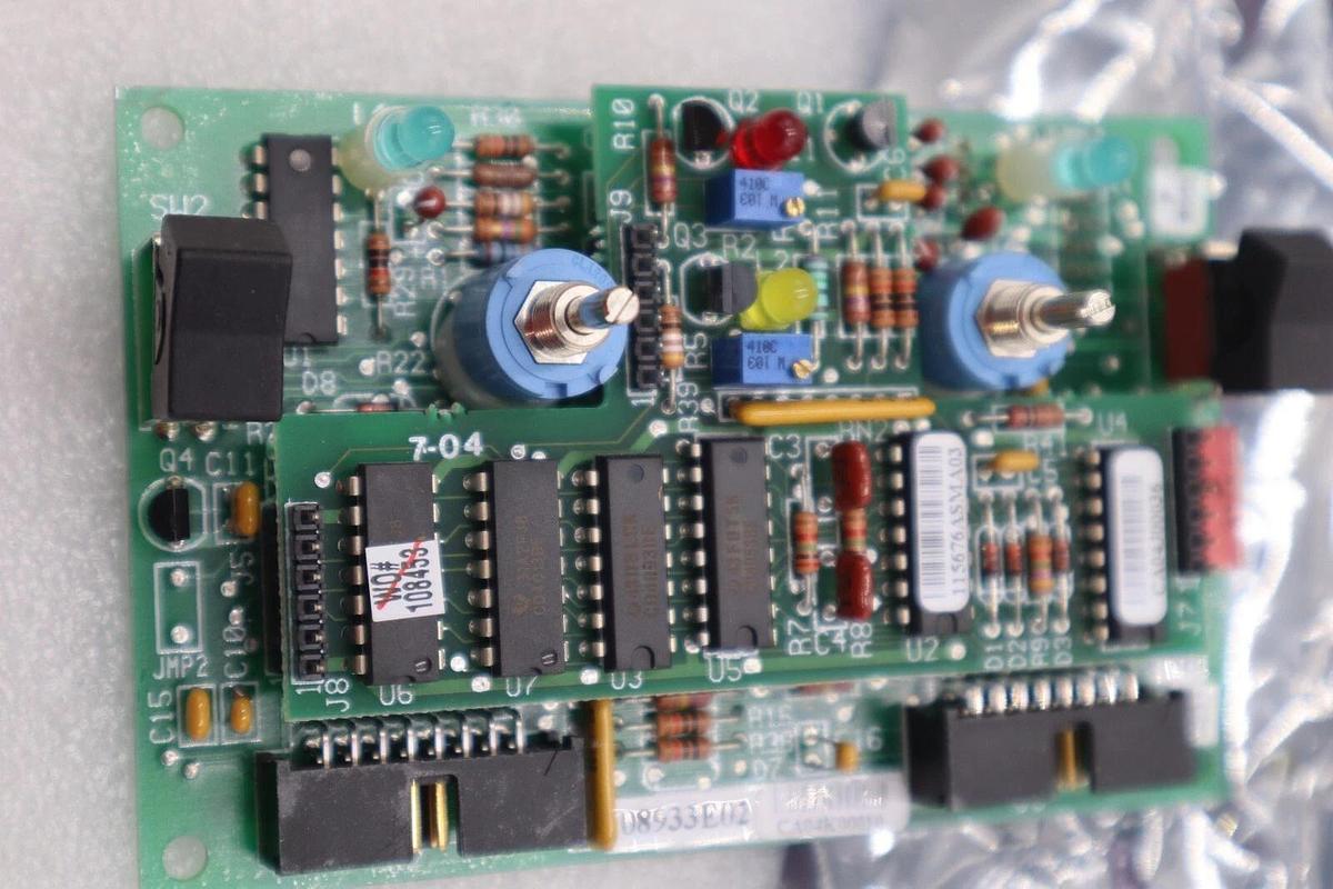 Used NORDSON 121592A MPC CONTROL CARD STOCK #108-A