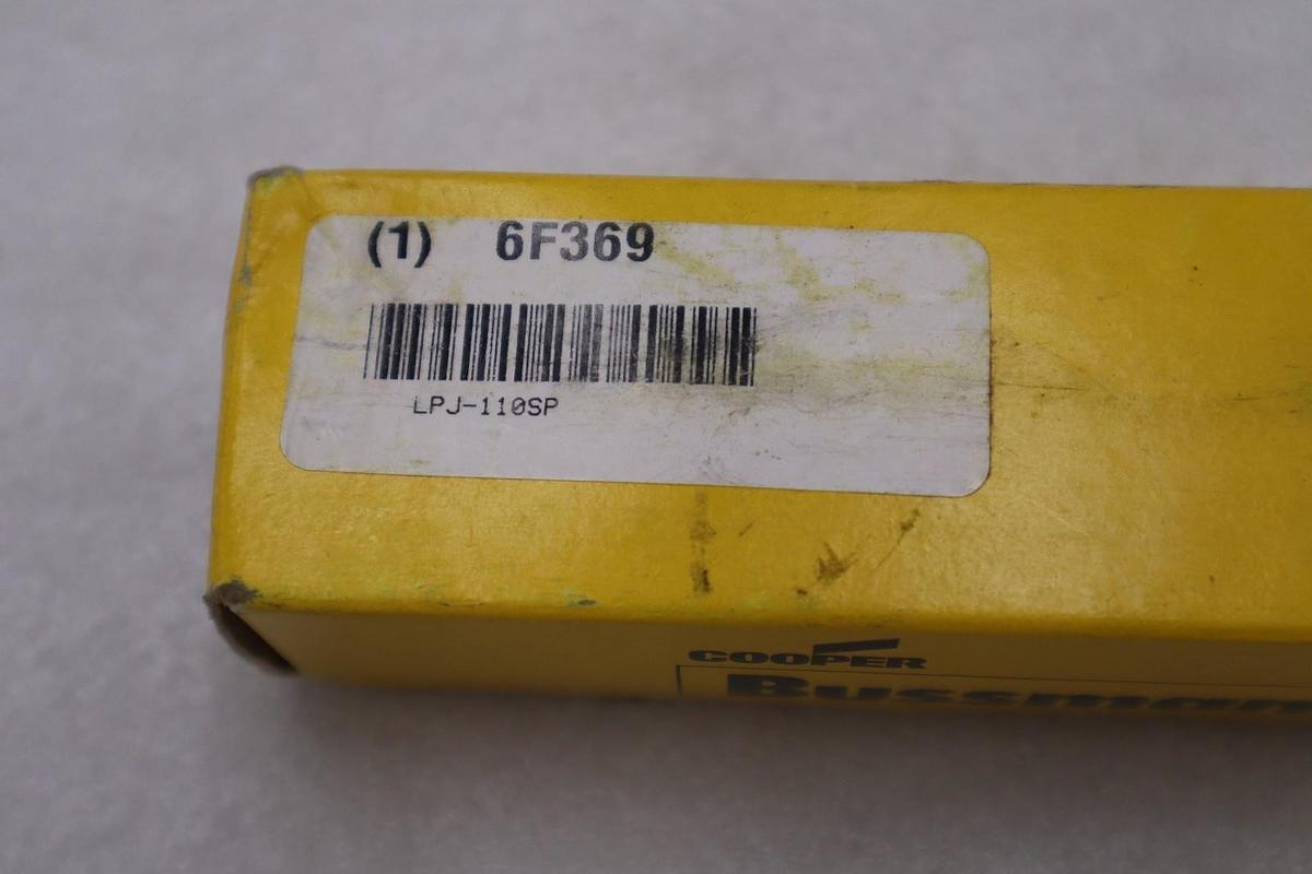 Bussmann LPJ-100SP Low-Peak Fuse 100 Amp Class J - STOCK GF543A