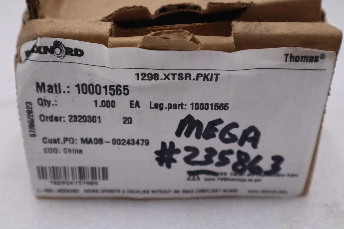 Used Rexnord 1298.XTSR.PKIT Hardware Kit - NEW IN BOX - STOCK GF1272