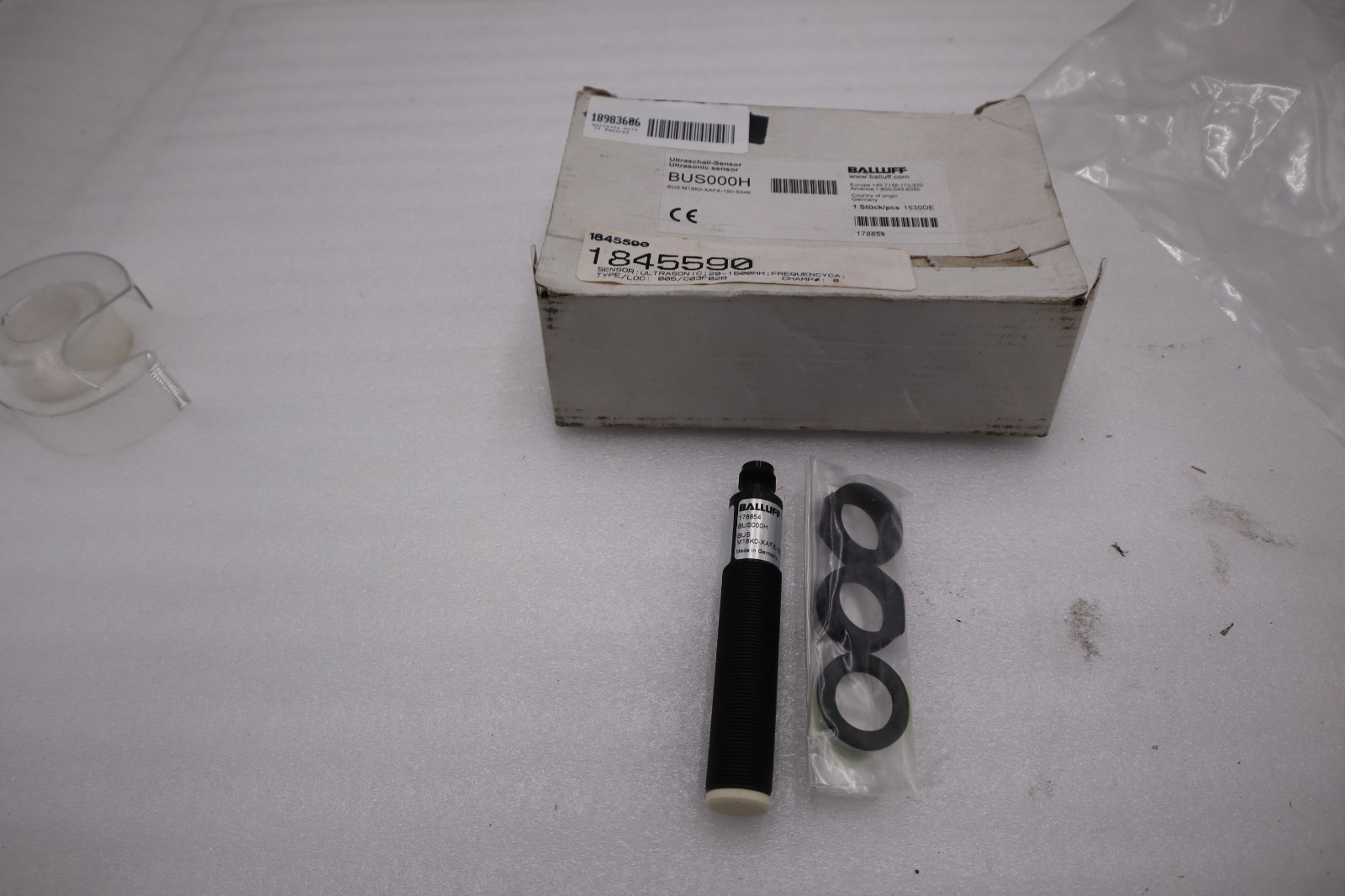 Balluff BUS000H Ultraschall-Sensor BUS M18K0-XAFX-150-S04K STOCK H416A