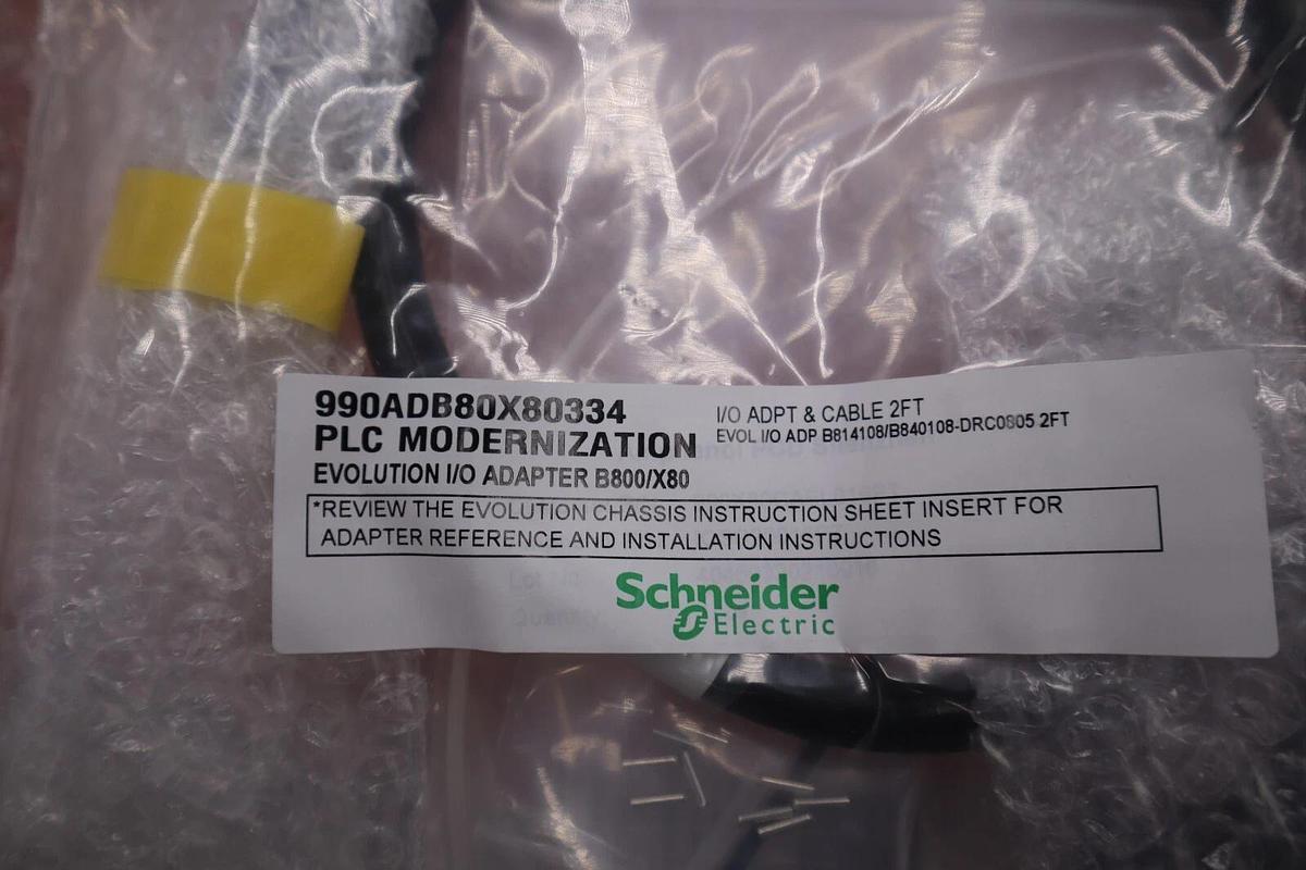 Used Schneider Electric 990ADB80X334 PLC Modernization KIT NEW IN BOX STOCK G31