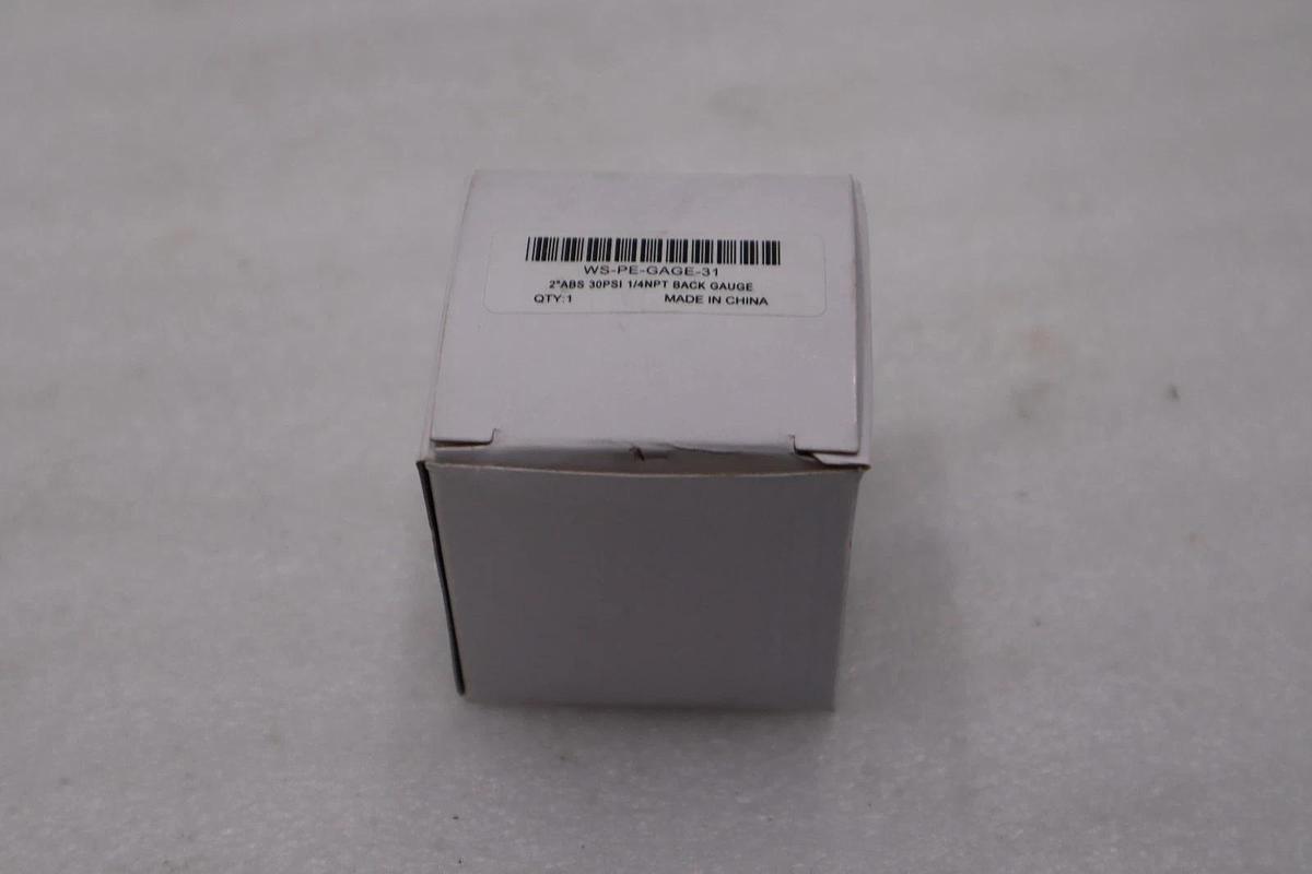 Used LOT OF 7 - WORK SMART WS-PE-GAGE-31 30PSI 2" STOCK H1273