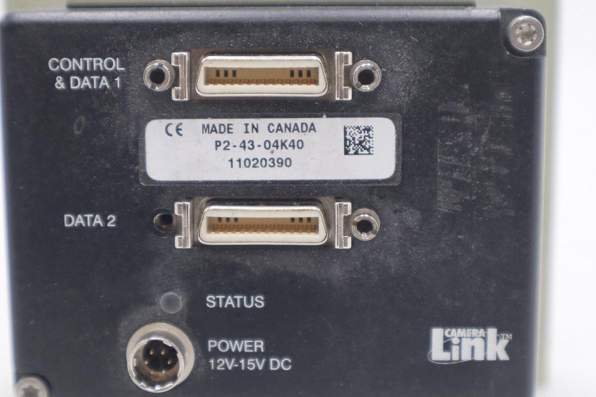 Used SCHNEIDER P2-43-04K40 DALSA INDUSTRIAL CAMERA STOCK #K-3885