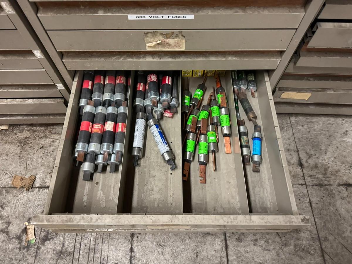 Used VIDMAR STYLE MICROFORM FILE CABINET 10 DRAWER (NO CONTENTS)