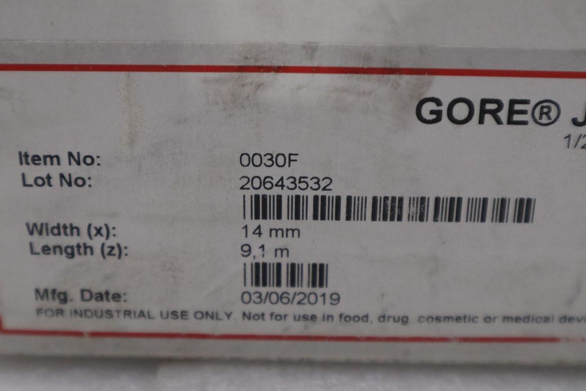 GORE JOINT SEALANT 0030F 1/2" - 30' - STOCK GF223A