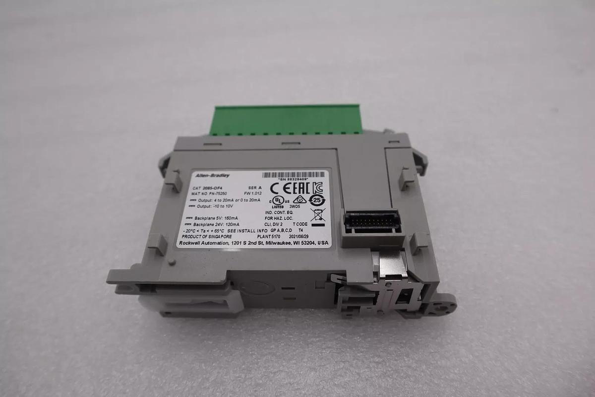 NEW Allen-Bradley 2085-OF4 Ser A Micro800 4 Analog Output Module STOCK K-2771