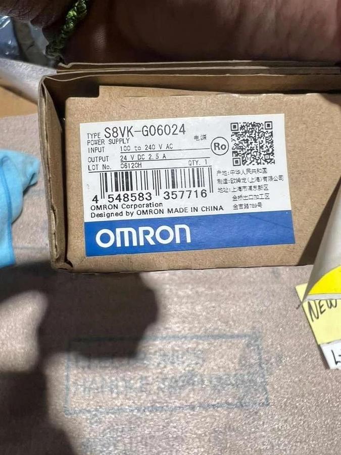 Used NEW Omron S8VK-G06024 Power Supply STOCK L781CC