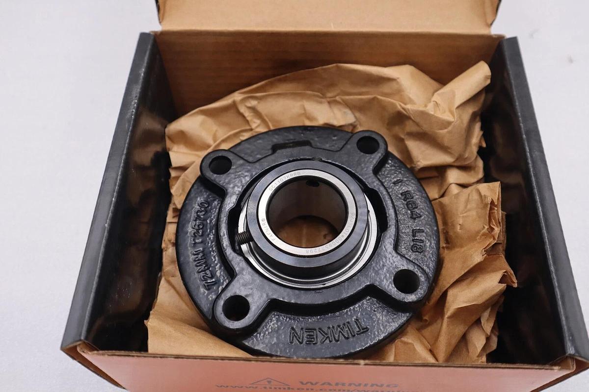 NEW IN BOX TIMKEN RFC1 7/16 Flange-Mount Ball Bearing Unit STOCK 1932A