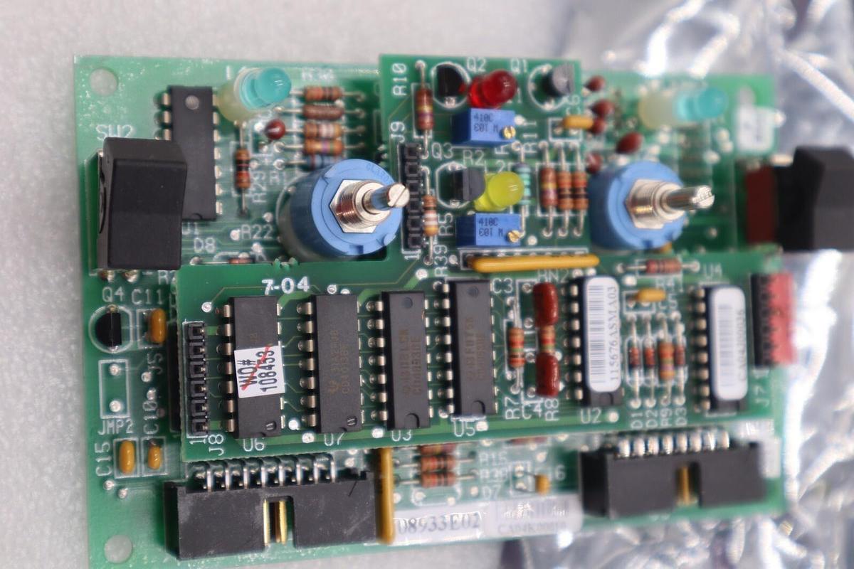 Used NORDSON 121592A MPC CONTROL CARD STOCK #108-A