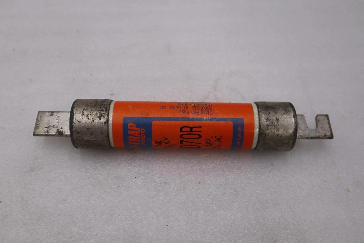 LOT OF 3 - Ferraz Shawmut Smart Spot A6D70R 70 Amp Fuses - NEW NO BOX - #GF611A