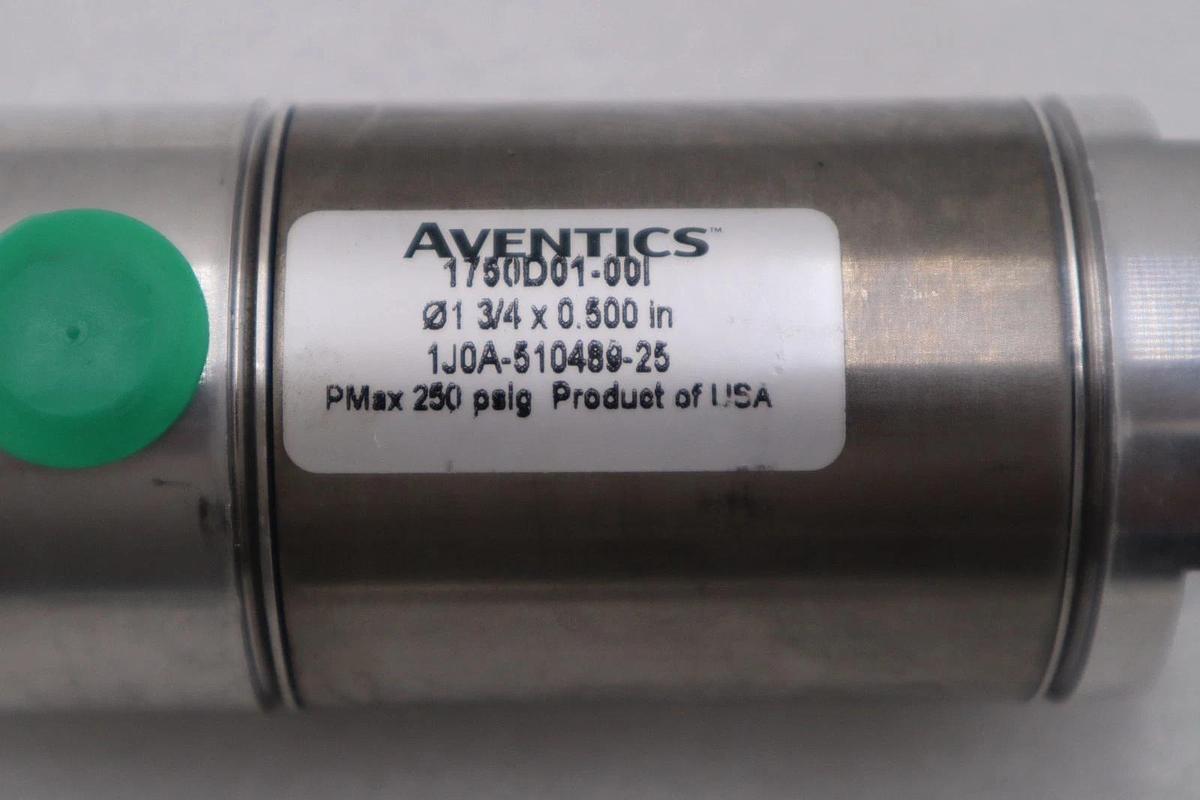 NEW OPEN BOX AVENTICS ROUND LINE CYLINDER M SERIES 1750D01-001 STK H1261A