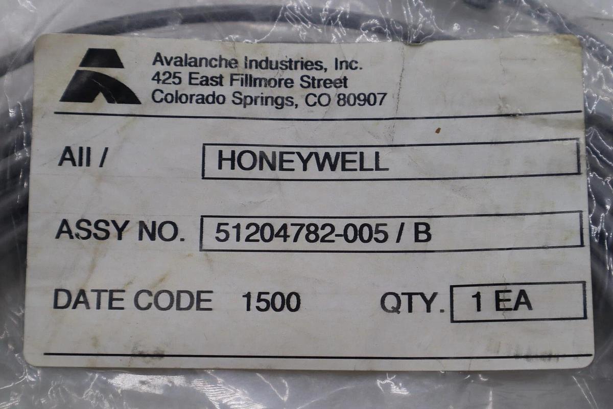 NEW Honeywell 51204782-005 / B Durafet II Cable STOCK 5471