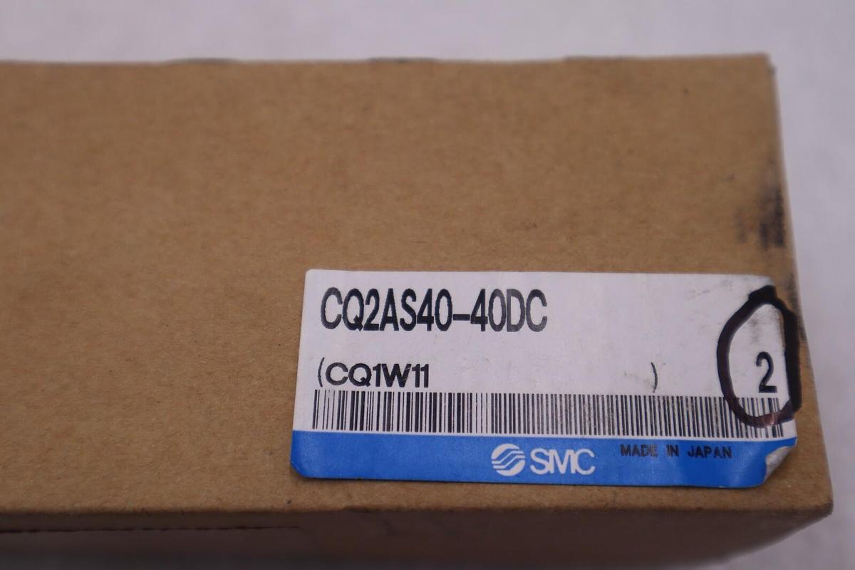 Used NEW OPEN BOX SMC CQ2AS40-40DC, COMPACT CYLINDER STOCK K-2551