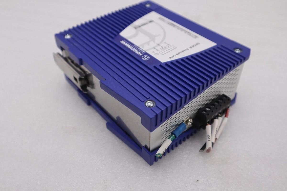 Used Hirschmann IEC 61131-2 Spider 8TX Rail Ethernet Switch STOCK 1813B