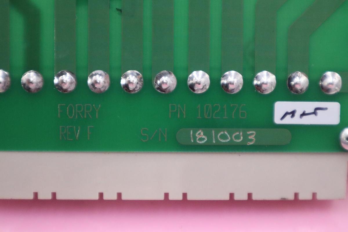 NEW FORRY CIRCUIT BOARD MONITOR 102176-12 REV F STOCK G655