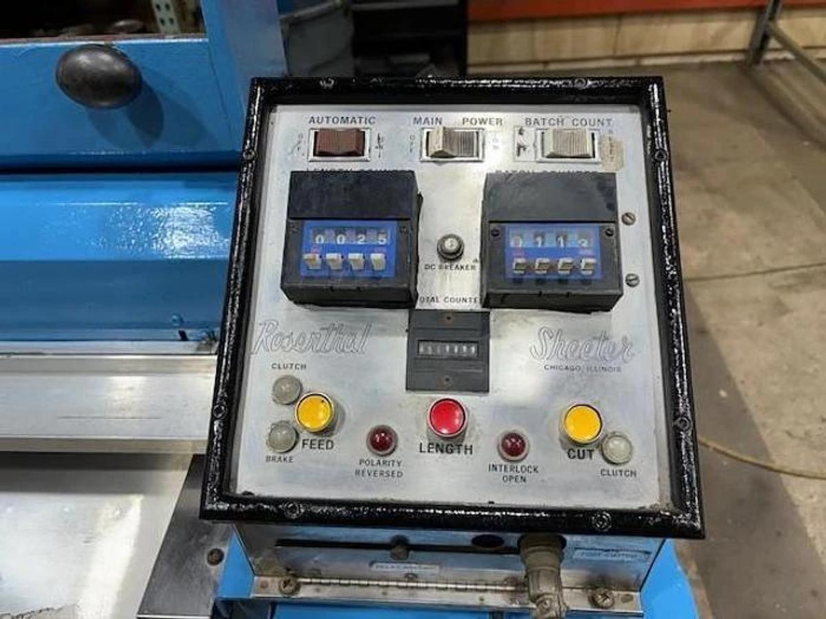 Used 36" ROSENTHAL SHEETER MODEL WA-5-3HVE