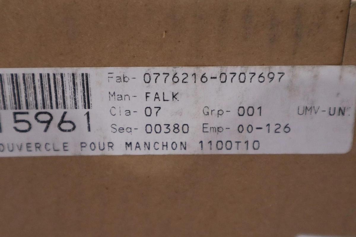 Used FALK Perforated Shaft Sleeve 1100T10 P/N 0776216 - STOCK GF441A