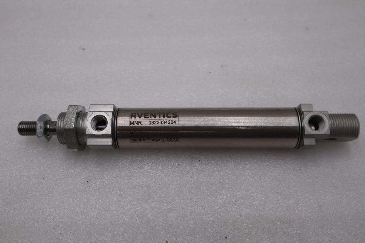 Used Aventics 0822334204 Mini Cylinder Series MNI STOCK H1273A