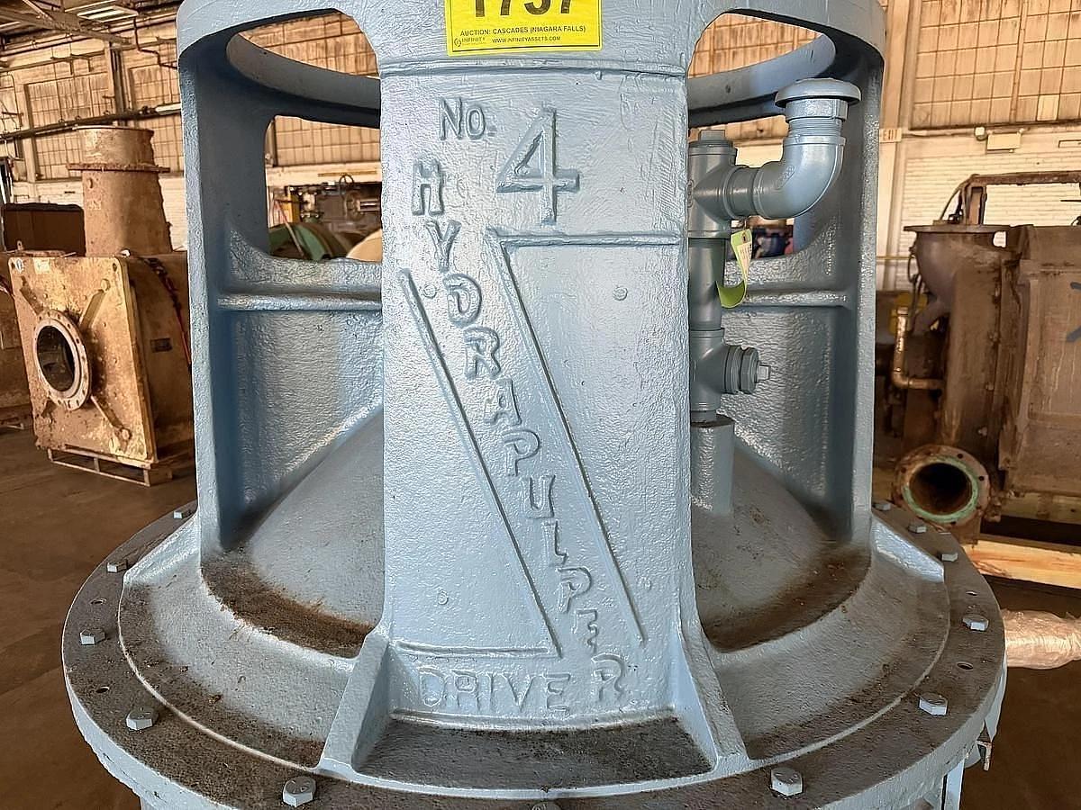 Used BLACK CLAWSON NO. 4 HYDRAPULER SIZE 4 PULPER DRIVE SPARE UNIT 3.941:1 RATIO