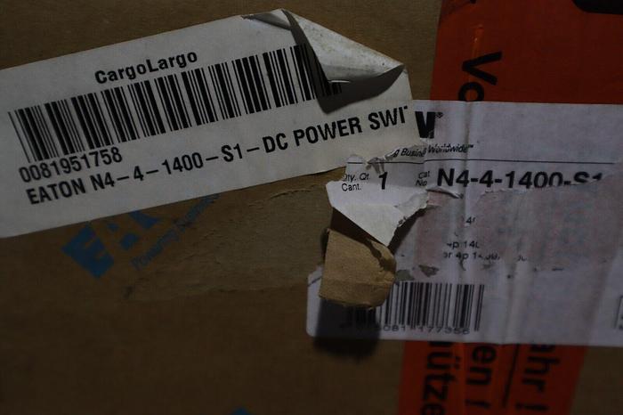 NEW Eaton N4-4-1400-S1-DC Photovoltaic Safety  Switch​ Disconnect 1400 AMP 2227