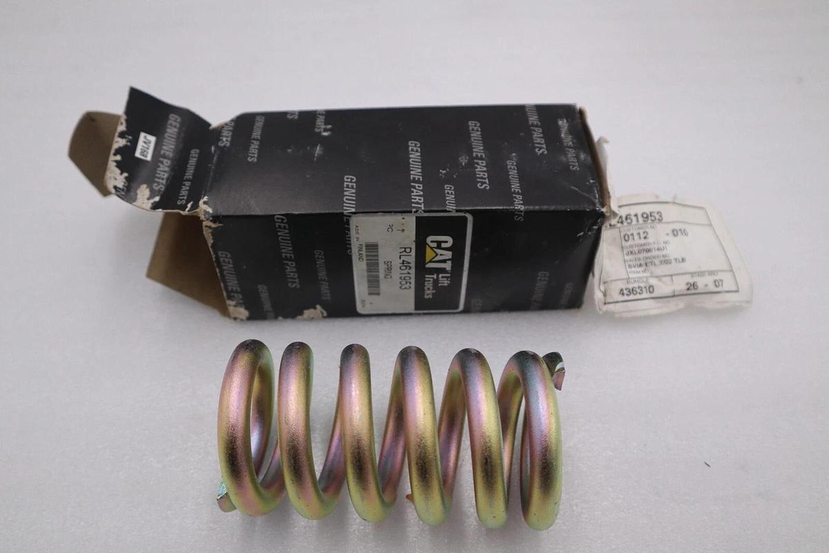 Used CAT LIFT TRUCKS RL461953 SPRING FOR MITSUBISHI & CATERPILLAR STOCK G715A