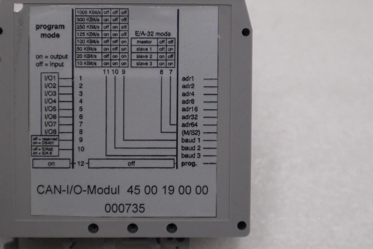 NEW ESD CAN-CBM-DIO8 Canbloc Mini Module Canopen 8 Channels STOCK H153A