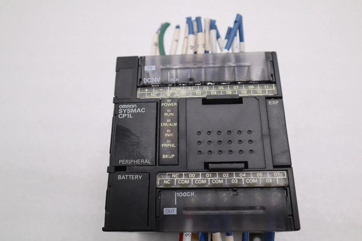 Used Omron CP1L-L20DR-D CONTROLLER PROGRAMMABLE CPU 12INPUT STOCK 2992C